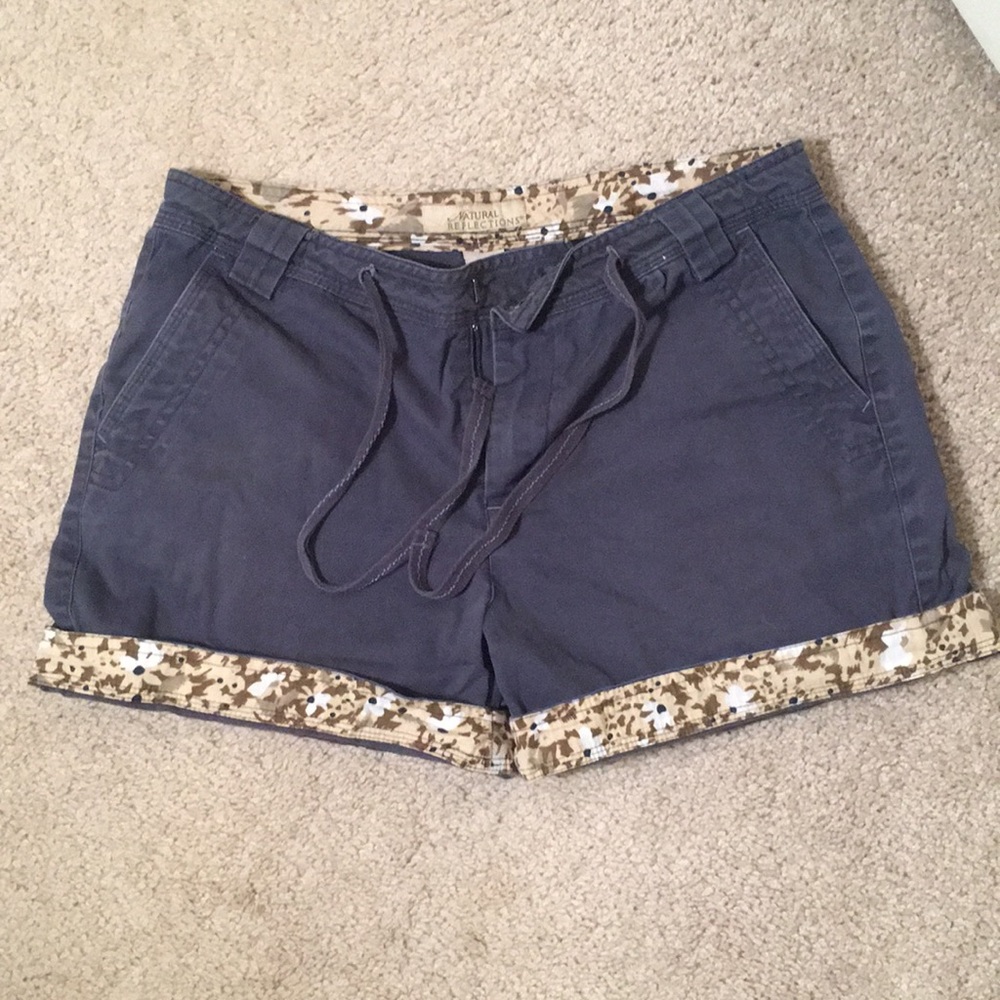 Blue shorts